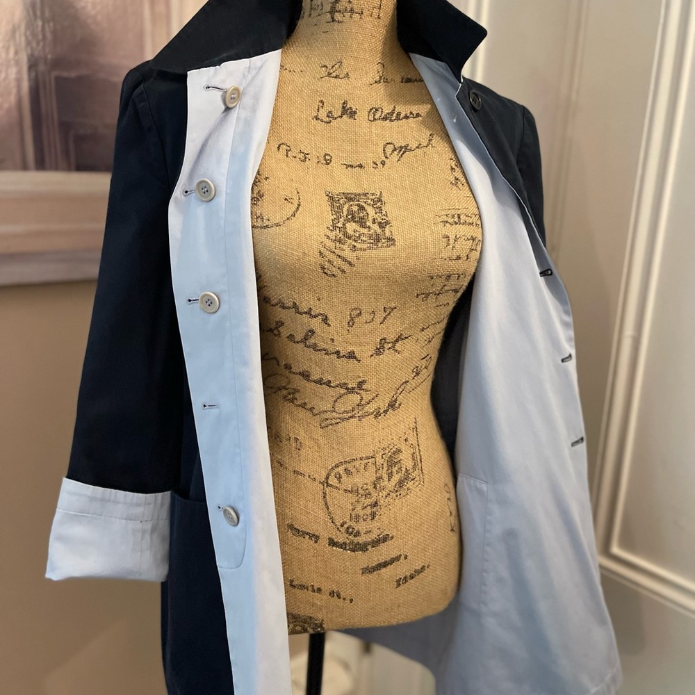 Reversible trench jacket - Picture 4 of 5